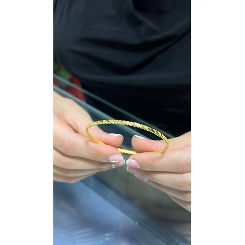 10 gr (Gram) ki Telli Adana Burma Bilezik 22 Ayar Altn