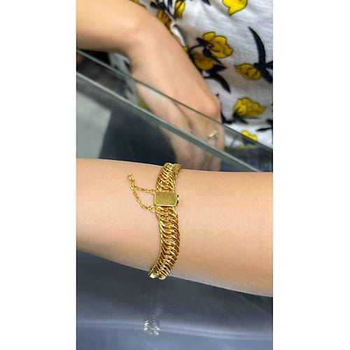 13 gram Szme bileklik 22 ayar altn