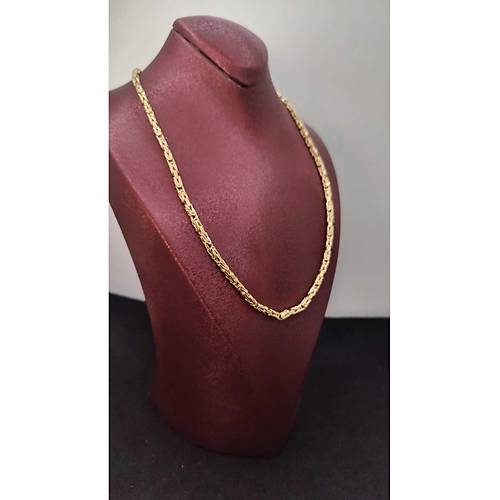 14 gram kral zincir kolye 60 cm 14 ayar altn
