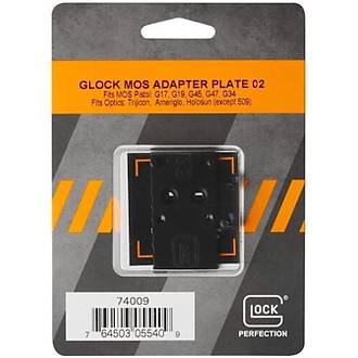 Glock Reddot Plaka 02 G17, G19, G34, G45, G47 (Optik Ni�angah Plaka)