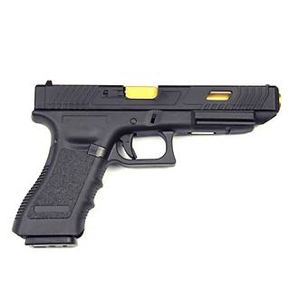 E&C Glock G34 TTI Airsoft Tabanca � Siyah (Gold Barrel)