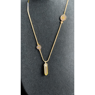 .38 Kaplamal� G�m�� Mermi Kolye