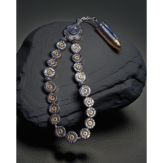 Selenofil Mermi Tasar�m 925 Ayar G�m�� Tespih