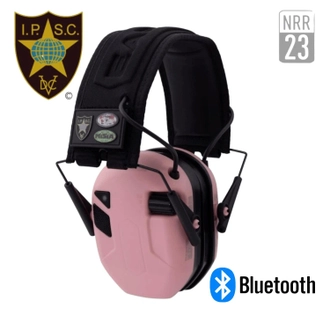 EARMOR M300T Bluetooth Elektronik At�� Kulakl��� Kulak Koruma -IPSC Versiyon (Pembe)