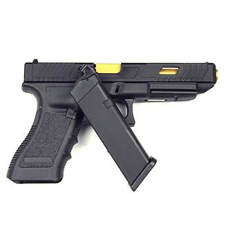 E&C Glock G34 TTI Airsoft Tabanca � Siyah (Gold Barrel)