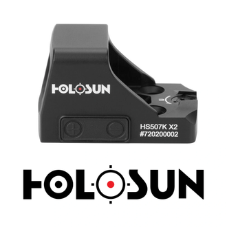 Holosun HE507K X2 Classic Multi-Reticle Red Dot (2 MOA & 32 MOA Circle)