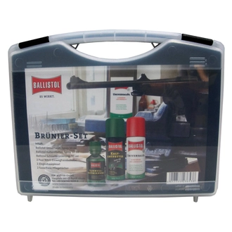 Ballistol Set Quick Bluing �antal� � Metal Y�zey R�tu� ve Bak�m Seti (6 Par�a)