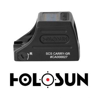 Holosun SCS Carry Solar �arjl� Multi-Reticle Green Dot (2 MOA & 32 MOA Circle)