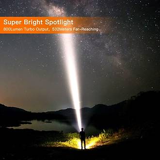 RS10 S�per Parlak ve Geni� Alan Ayd�nlatmal� Spot I��k�