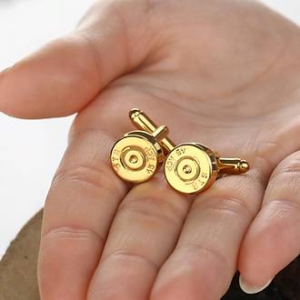 rodyum beyaz alt�n kaplamal� mermi kol d��mesi �ifti