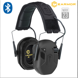 EARMOR M300T Bluetooth Elektronik At�� Kulakl��� Kulak Koruma (Black) Siyah M300T-BK