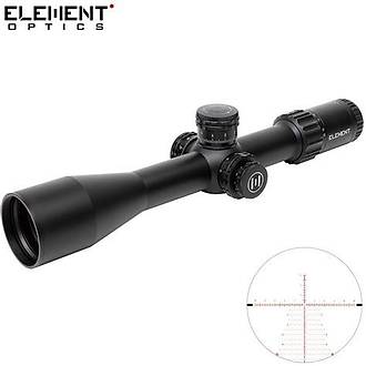 Element Optics Titan 3-18x50 FFP APR-2D (MRAD) T�fek D�rb�n�