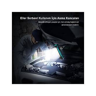 WL1 �ift Y�nl� Manyetik LED �al��ma Lambas� (Uzun �al��ma S�resi)