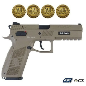 ASG CZ P09 DUTY (CZ75 P09) GBB AIRSFT TBANCA - TAN (Hediyeli)