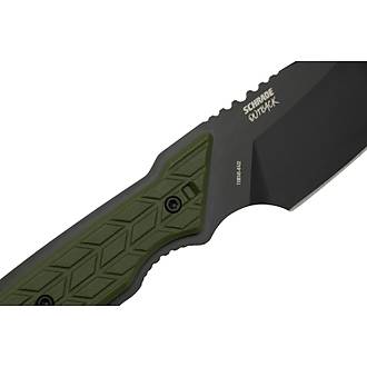 Schrade Delta Outback Fixed Blade Aus-8 Overmolded �ak� 1182497