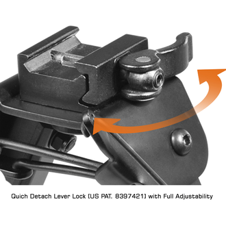 Leapers UTG Super Duty QD Picatinny �atal Ayak 6-8.5
