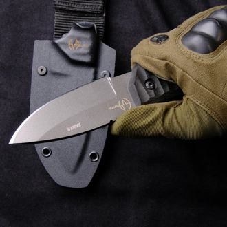 EVA TACTICAL BADGER � N690 �elik Kompakt Taktik B��ak (Kydex K�l�fl�)