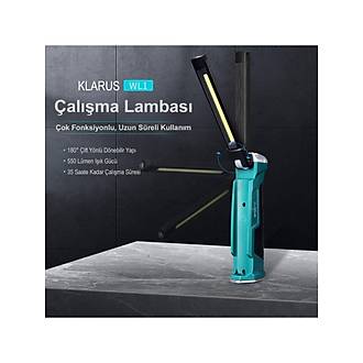 WL1 �ift Y�nl� Manyetik LED �al��ma Lambas� (Uzun �al��ma S�resi)
