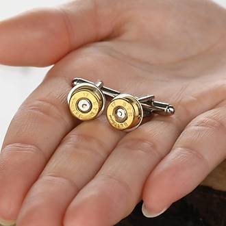 rodyum beyaz alt�n kaplamal� mermi kol d��mesi �ifti