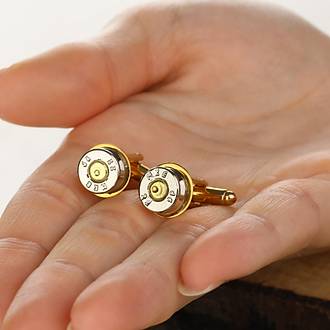 rodyum beyaz alt�n kaplamal� mermi kol d��mesi �ifti