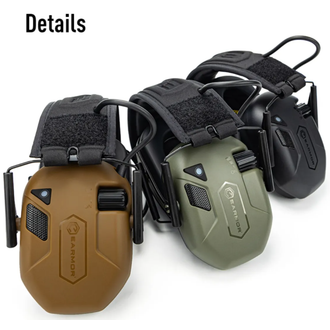 EARMOR M300A Elektronik At�� Kulakl��� Kulak Korumas� Black Siyah M300A-CB