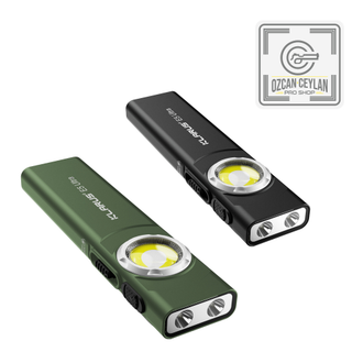 Klarus E5 Ultra � Ultra �nce, Manyetik, �arjl� EDC El Feneri (800 L�men)