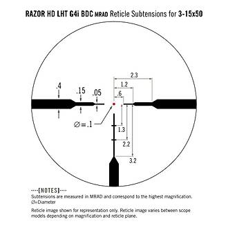 Vortex Razor HD LHT 3-15x50 SFP G4i BDC (MRAD) T�fek D�rb�n�