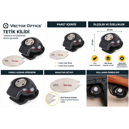 Vector Optics Kompakt Tetik Kilidi