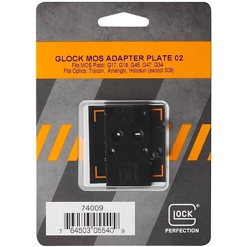 Glock Reddot Plaka 02 G17, G19, G34, G45, G47 (Optik Ni�angah Plaka)