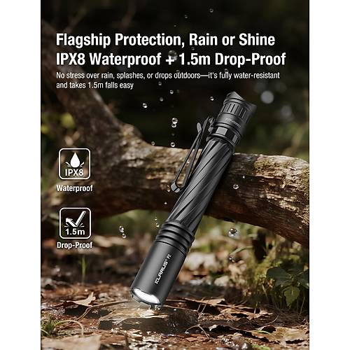 KLARUS P2 1000 Lmen Kalem Tipi EDC Taktik Fener