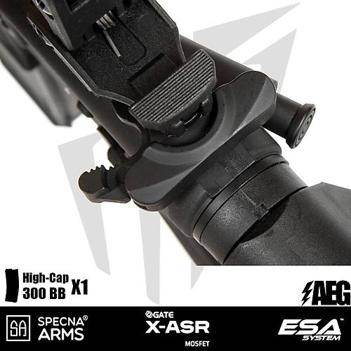Specna Arms SA-F01 FLEX GATE X-ASR Airsoft Tfei  Siyah