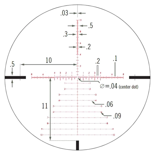 Vortex Strike Eagle 3-18x44 FFP EBR-7C (MRAD) Tfek Drbn