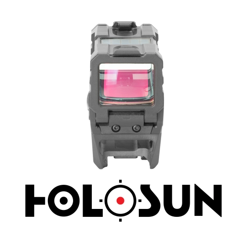 Holosun AEMS Enclosed Solar Multi-Reticle Green Dot (2 MOA & 65 MOA Circle)