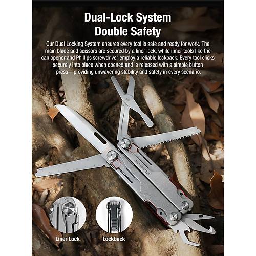 KLARUS EDC Multitool MT07 20 Fonksiyonlu
