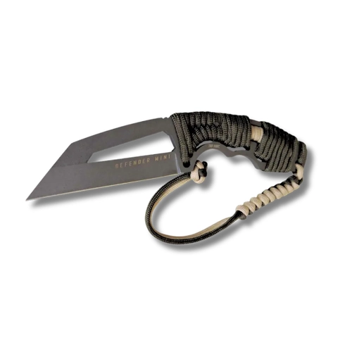 EVA TACTICAL DEFENDER MINI � B�hler N690 �elik Kompakt Taktik B��ak (Paracord Sap & Kydex K�l�f)