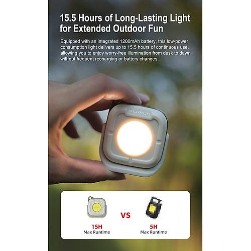 KLARUS CL5 Mini Fener 650 Lmen