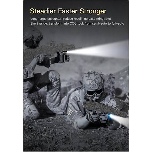 Klarus GL5 Dikey Tutamak 1350 L�men Taktik T�fek Feneri