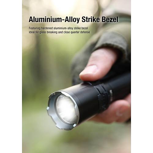 Klarus XT11R -1300 L�men Taktik El Feneri (K�l�f Hediyeli)