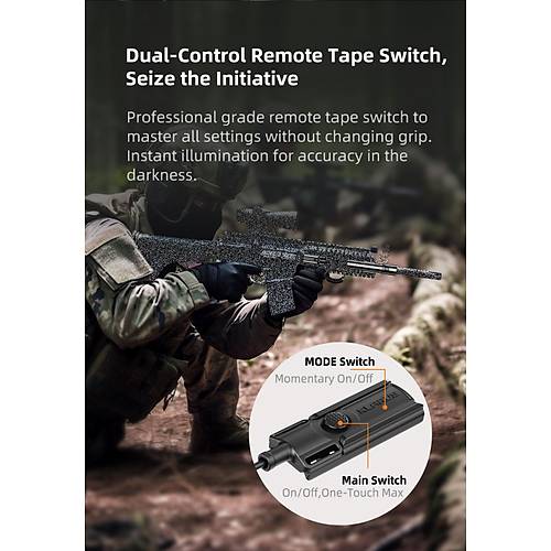 Klarus GL4 - Taktik Tfek Feneri