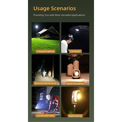 KLARUS WL3 arjl Kamp ve alma Lambas