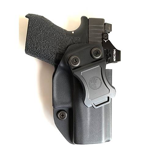 MFG GLOCK 43 - 43X SYAH  TAIMA KYDEX KILIF IWB