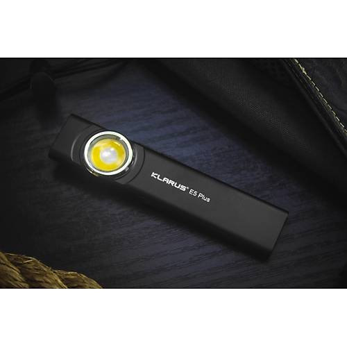 Klarus E5 Plus  Ultra nce, Manyetik, arjl LED Fener