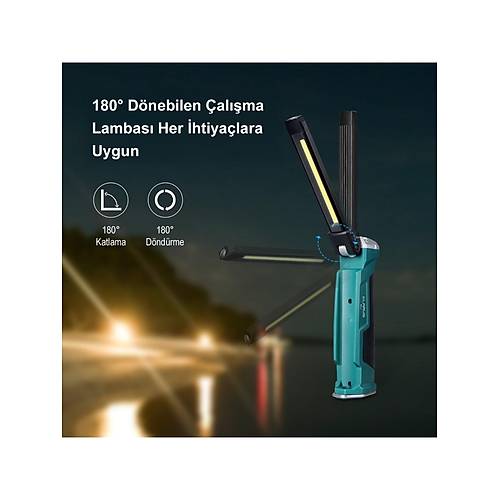 WL1 �ift Y�nl� Manyetik LED �al��ma Lambas� (Uzun �al��ma S�resi)