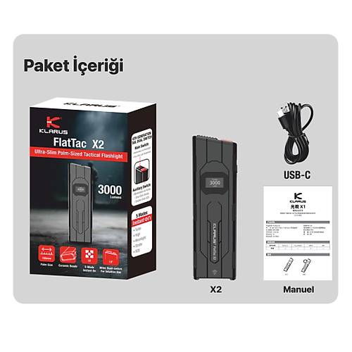 KLARUS FlatTac X2