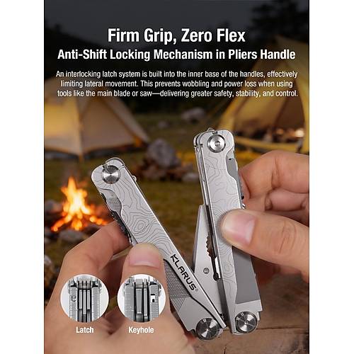 KLARUS EDC Multitool MT07 20 Fonksiyonlu