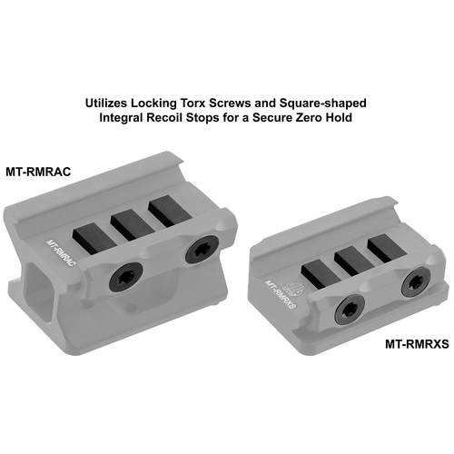 Leapers UTG Super Slim Optics Mount Kit Trijicon RMR Picatinny Ray Ba�lant� Aya��