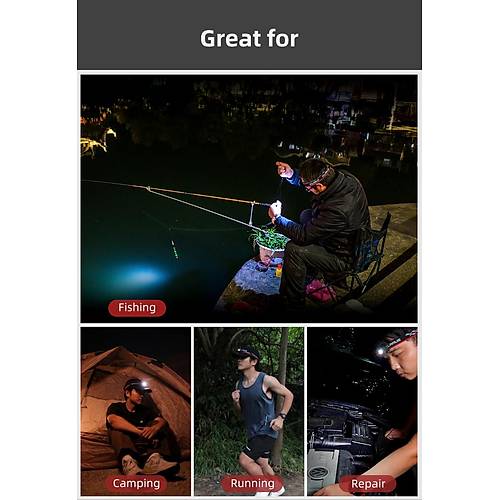 Klarus HM3 S�per Hafif �ok Fonksiyonlu Kafa Feneri (670 L�men)