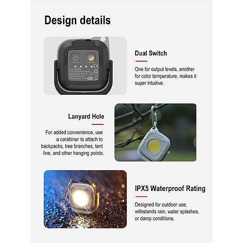 KLARUS CL5 Mini Fener 650 Lmen