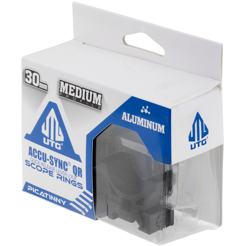 Leapers UTG Accu-Sync QR 30mm T�fek D�rb�n Aya�� (Medium)