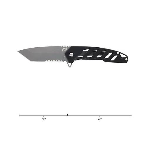 Schrade Ventricle Tanto Folder Aus-10 Finger-Flip-Driven UltraGlide ak 1159322